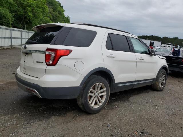 1FM5K7D83GGC85878 - 2016 FORD EXPLORER XLT WHITE photo 3