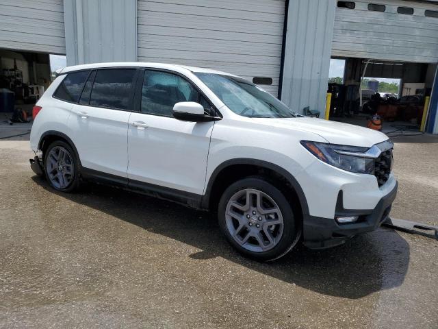 5FNYF7H51NB004058 - 2022 HONDA PASSPORT EXL WHITE photo 4