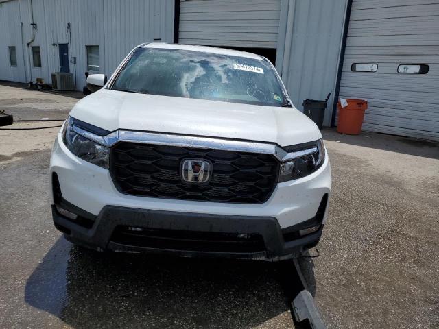 5FNYF7H51NB004058 - 2022 HONDA PASSPORT EXL WHITE photo 5