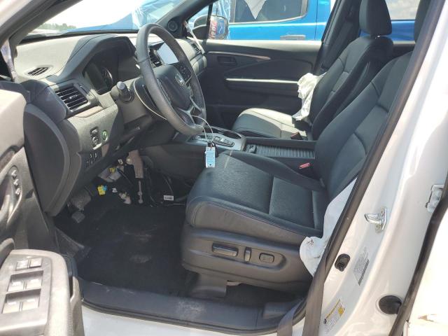 5FNYF7H51NB004058 - 2022 HONDA PASSPORT EXL WHITE photo 7