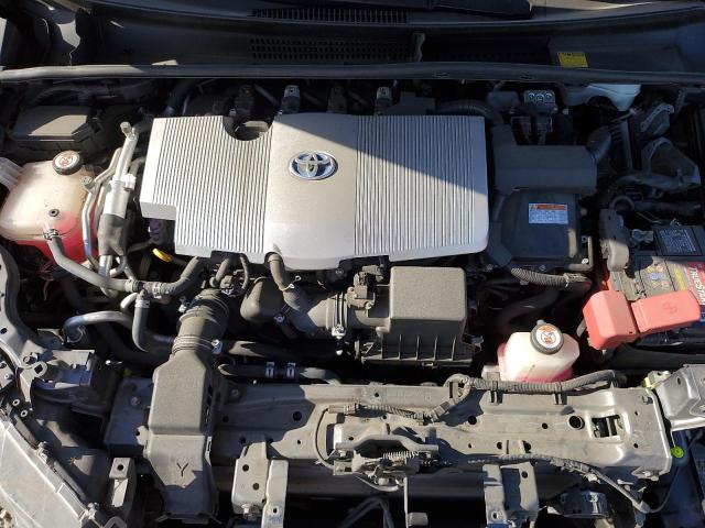 JTDKARFP9H3025679 - 2017 TOYOTA PRIUS PRIM ნაცრისფერი ფოტო 11