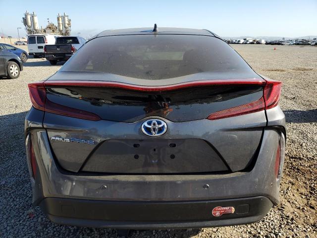 JTDKARFP9H3025679 - 2017 TOYOTA PRIUS PRIM ნაცრისფერი ფოტო 6