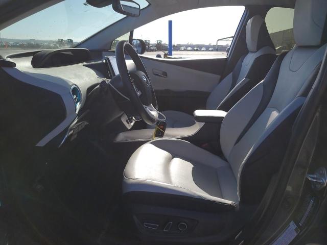 JTDKARFP9H3025679 - 2017 TOYOTA PRIUS PRIM ნაცრისფერი ფოტო 7