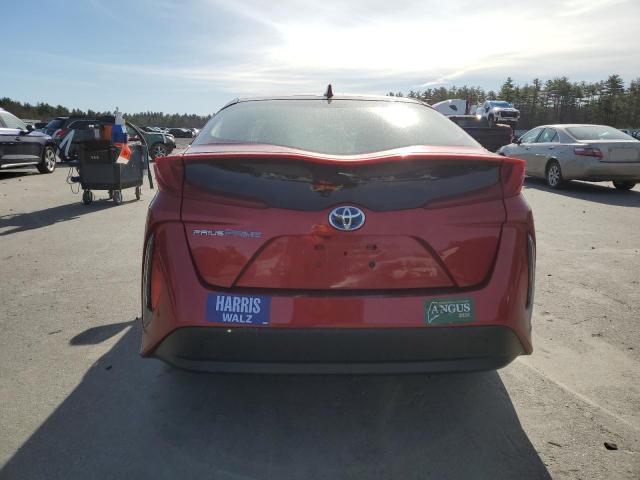 JTDKARFP8H3004323 - 2017 TOYOTA PRIUS PRIM წითელი ფოტო 6