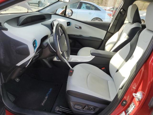 JTDKARFP8H3004323 - 2017 TOYOTA PRIUS PRIM წითელი ფოტო 7