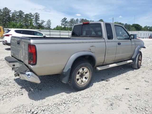1N6ED26T9YC323851 - 2000 NISSAN FRONTIER KING CAB XE SILVER photo 3