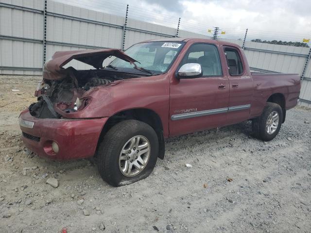 5TBRN34153S431697 - 2003 TOYOTA TUNDRA ACCESS CAB SR5 BURGUNDY photo 1