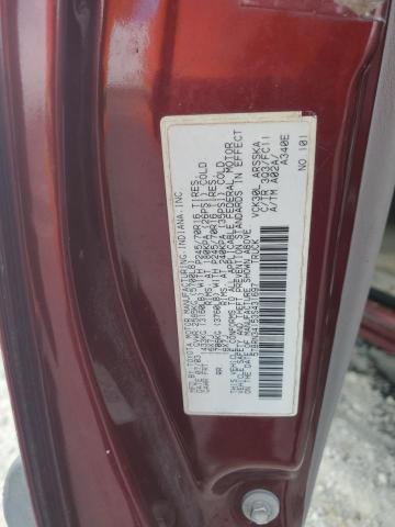 5TBRN34153S431697 - 2003 TOYOTA TUNDRA ACCESS CAB SR5 BURGUNDY photo 12