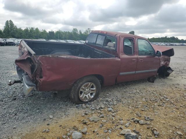 5TBRN34153S431697 - 2003 TOYOTA TUNDRA ACCESS CAB SR5 BURGUNDY photo 3
