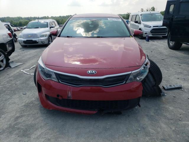 KNAGU4LE4J5023185 - 2018 KIA OPTIMA HYBRID RED photo 5