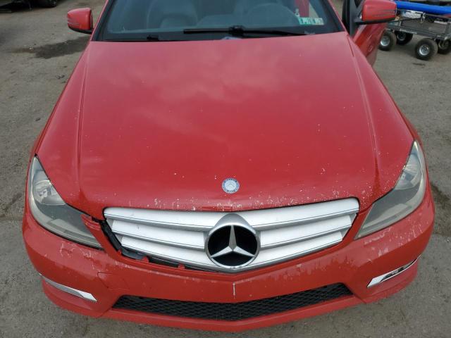 WDDGJ8JB9FG368323 - 2015 MERCEDES-BENZ C 350 4MATIC RED photo 11