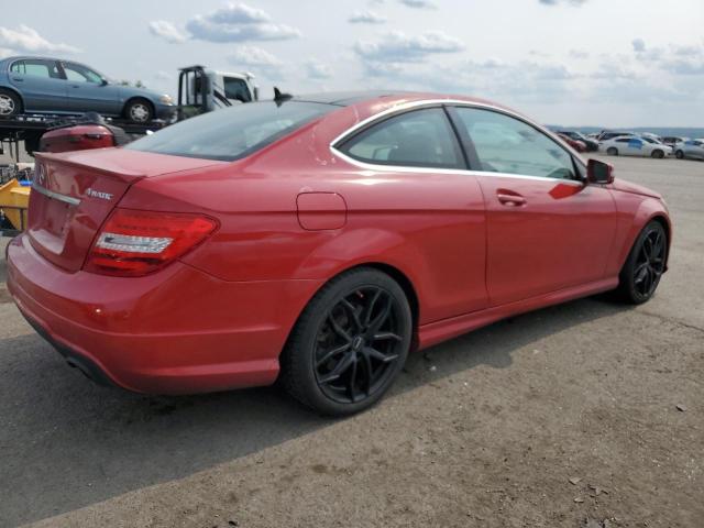 WDDGJ8JB9FG368323 - 2015 MERCEDES-BENZ C 350 4MATIC RED photo 3