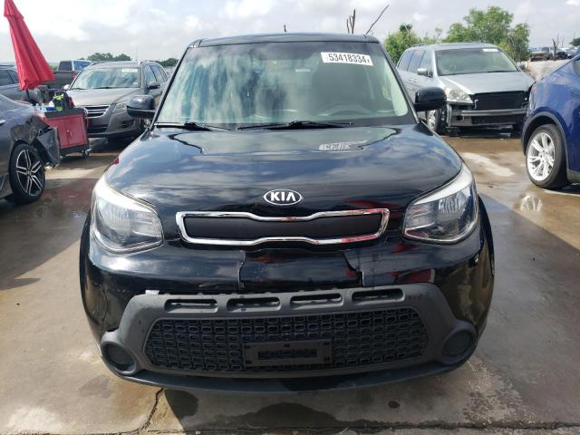 KNDJN2A29G7395783 - 2016 KIA SOUL BLACK photo 5