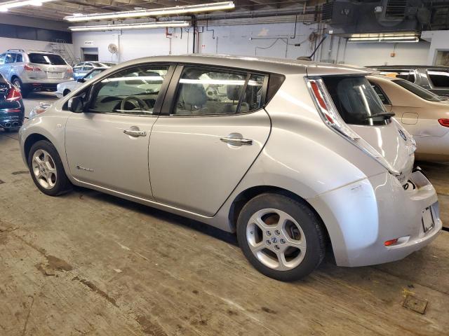 JN1AZ0CP6CT020729 - 2012 NISSAN LEAF SV SILVER photo 2