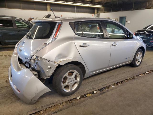 JN1AZ0CP6CT020729 - 2012 NISSAN LEAF SV SILVER photo 3