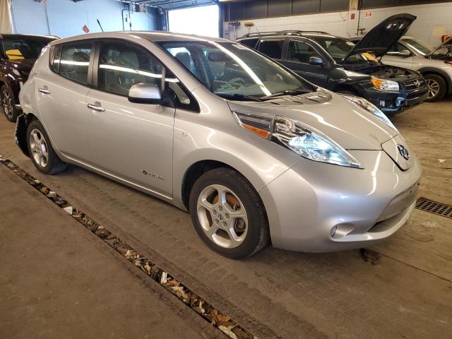 JN1AZ0CP6CT020729 - 2012 NISSAN LEAF SV SILVER photo 4