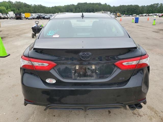 4T1G11AK0LU993753 - 2020 TOYOTA CAMRY SE BLACK photo 6