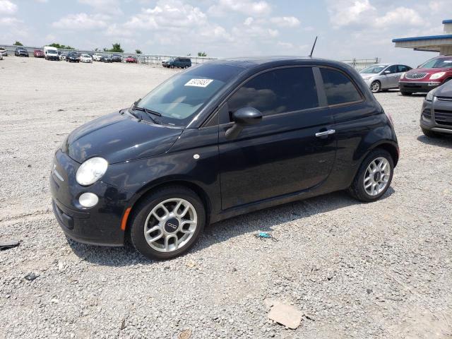 3C3CFFARXDT714517 - 2013 FIAT 500 POP BLACK photo 1