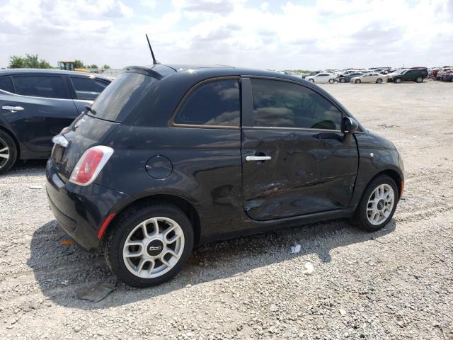 3C3CFFARXDT714517 - 2013 FIAT 500 POP BLACK photo 3