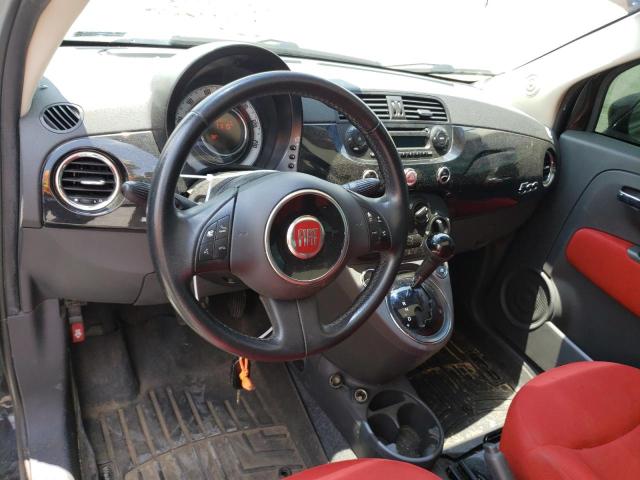 3C3CFFARXDT714517 - 2013 FIAT 500 POP BLACK photo 8