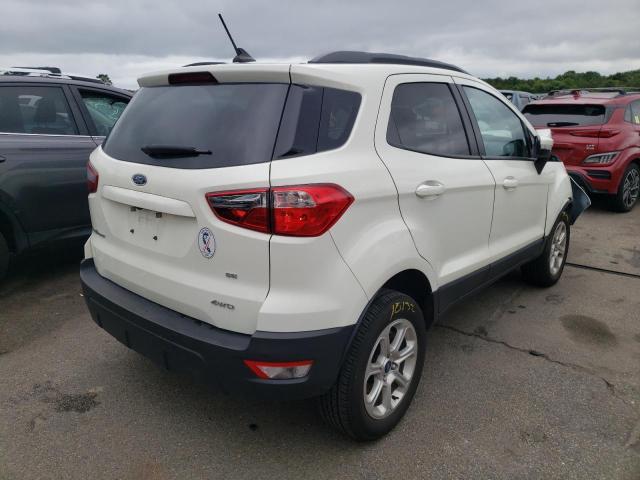 MAJ6S3GL7MC399957 - 2021 FORD ECOSPORT SE 白色 照片 4