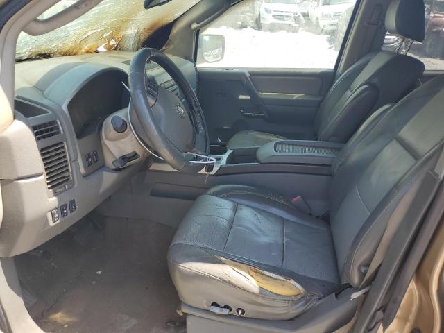 1N6BA07A25N528778 - 2005 NISSAN TITAN XE ოქროსფერი ფოტო 7