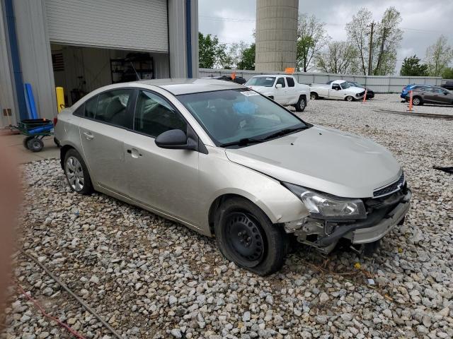 1G1PA5SG5E7209955 - 2014 CHEVROLET CRUZE LS TAN photo 4