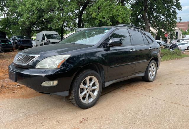 2T2GK31U99C074463 - 2009 LEXUS RX 350 BLACK photo 2