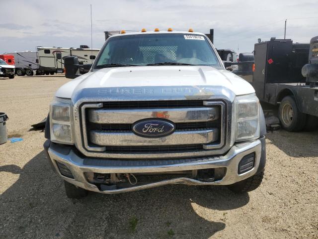 1FD0W5HT5CED02090 - 2012 FORD F550 SUPER DUTY WHITE photo 5