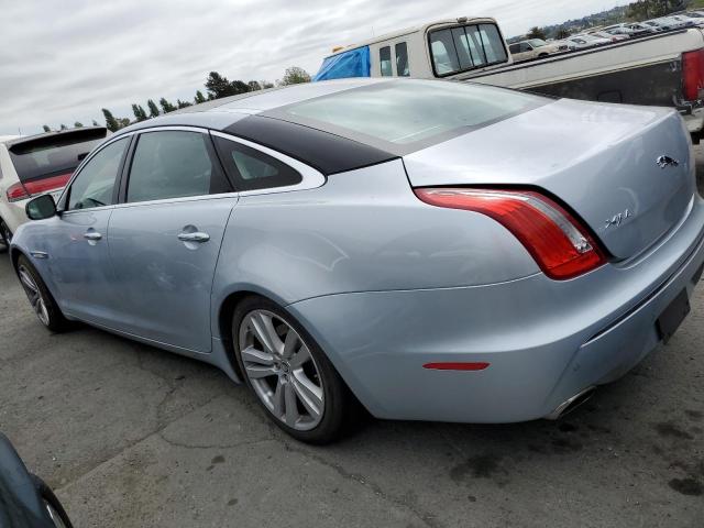 SAJWA2GB7BLV21357 - 2011 JAGUAR XJL SILVER photo 2