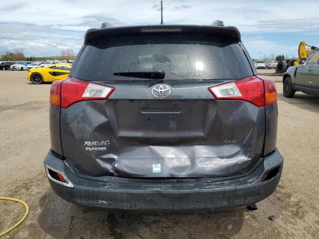 2T3RFREV2DW096634 - 2013 TOYOTA RAV4 XLE GRAY photo 6