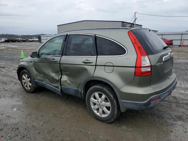 JHLRE38718C022128 - 2008 HONDA CR-V EXL GREEN photo 2