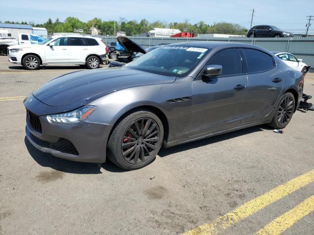 ZAM57RTA2F1154069 - 2015 MASERATI GHIBLI S GRAY photo 1