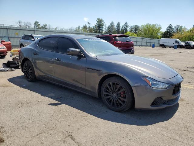 ZAM57RTA2F1154069 - 2015 MASERATI GHIBLI S GRAY photo 4