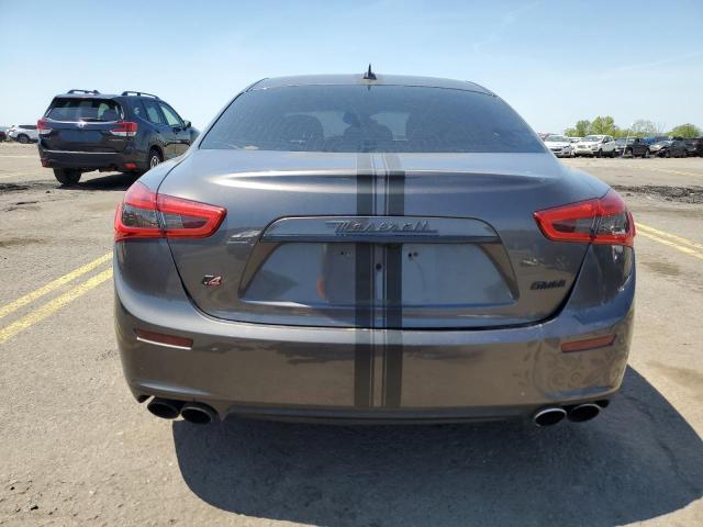 ZAM57RTA2F1154069 - 2015 MASERATI GHIBLI S GRAY photo 6