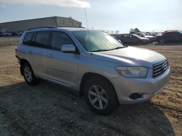 JTEDS41A292073653 - 2009 TOYOTA HIGHLANDER SILVER photo 4