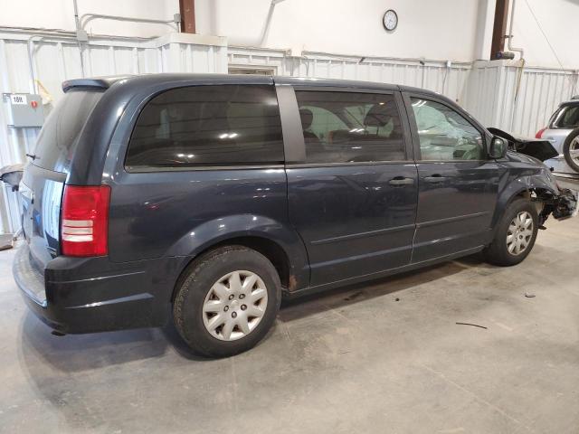 2A8HR44H58R769023 - 2008 CHRYSLER TOWN & COU LX BLACK photo 3