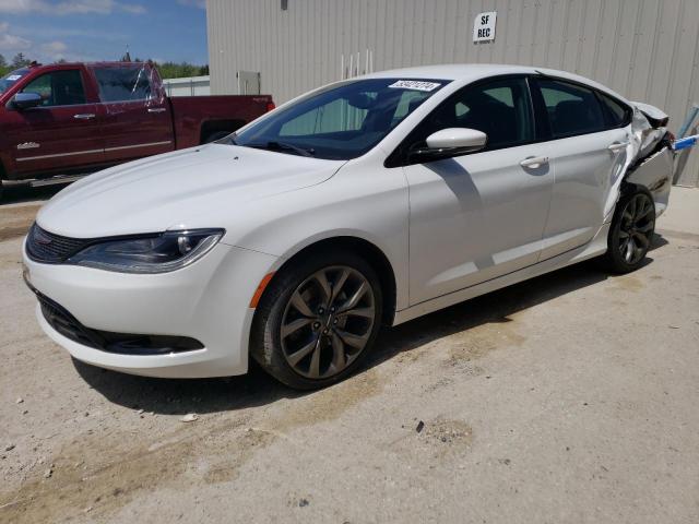 1C3CCCBB6FN646955 - 2015 CHRYSLER 200 S WHITE photo 1