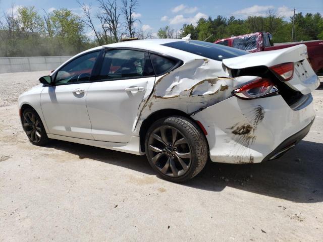 1C3CCCBB6FN646955 - 2015 CHRYSLER 200 S WHITE photo 2