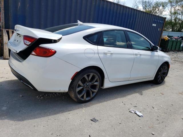1C3CCCBB6FN646955 - 2015 CHRYSLER 200 S WHITE photo 3