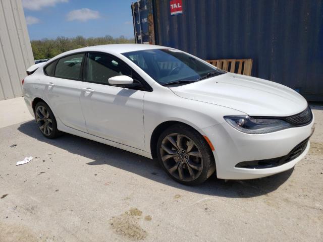 1C3CCCBB6FN646955 - 2015 CHRYSLER 200 S WHITE photo 4
