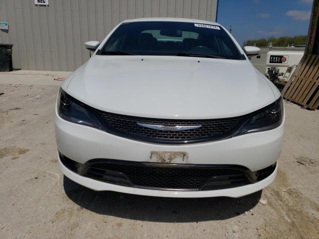 1C3CCCBB6FN646955 - 2015 CHRYSLER 200 S WHITE photo 5