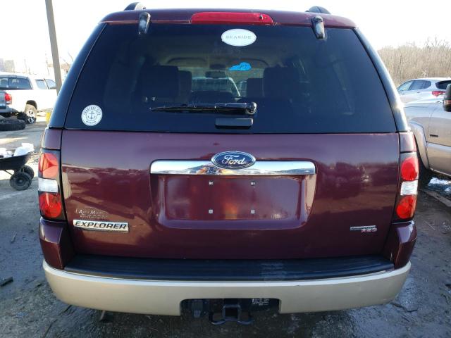 1FMEU74E97UA75464 - 2007 FORD EXPLORER EDDIE BAUER BURGUNDY photo 6