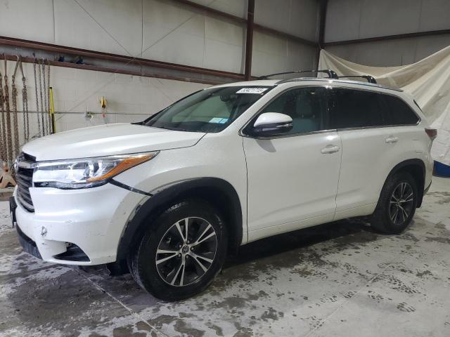 5TDJKRFH2GS233305 - 2016 TOYOTA HIGHLANDER XLE 白色 照片 1