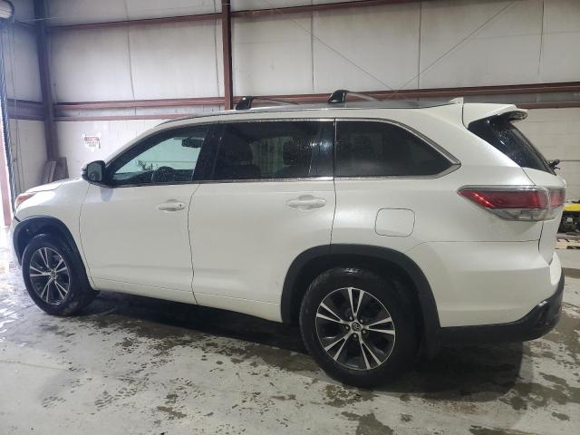 5TDJKRFH2GS233305 - 2016 TOYOTA HIGHLANDER XLE 白色 照片 2
