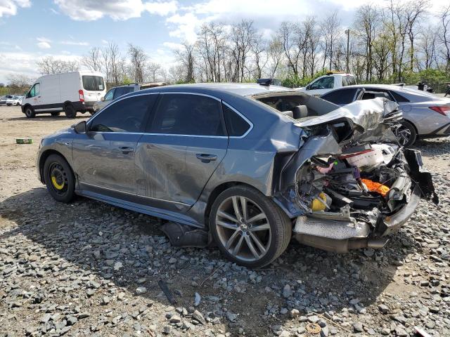 1VWDT7A33HC065989 - 2017 VOLKSWAGEN PASSAT R-LINE ნაცრისფერი ფოტო 2