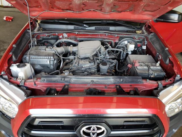 5TFSX5EN1HX054982 - 2017 TOYOTA TACOMA ACCESS CAB წითელი ფოტო 11