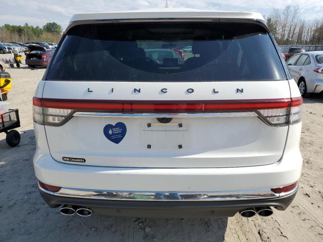5LM5J7XC9PGL09911 - 2023 LINCOLN AVIATOR RESERVE WHITE photo 6