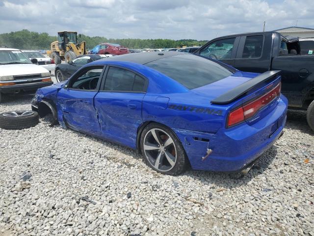 2C3CDXCT0DH676986 - 2013 DODGE CHARGER R/T BLUE photo 2