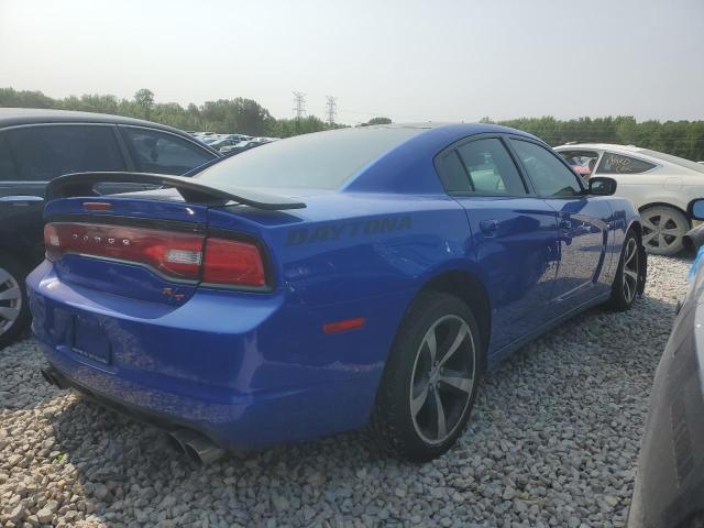 2C3CDXCT0DH676986 - 2013 DODGE CHARGER R/T BLUE photo 3